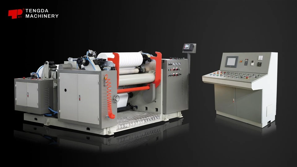 Einskaft spóla Slitter Rewinder Machine