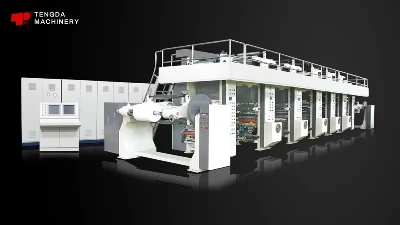 Tipping Paper Electronic Shaft Gravure Printing Machine